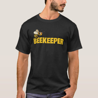 Beekeeper Funny Honeybee Beekeeping Bee Farming En Tシャツ
