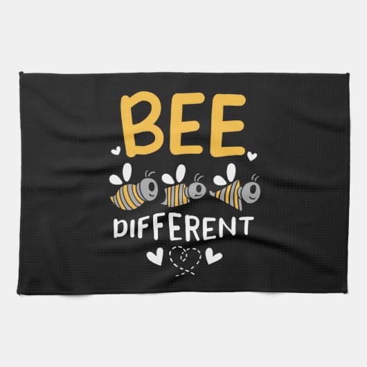 Beekeeper Gift | Bee Different キッチンタオル (横)