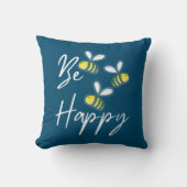 Beekeeper Gift | Beekeeper Be Happy クッション (正面)