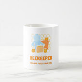 Beekeeper Gift | Do Not Mess With A Beekeeper モーフィングマグカップ (中央)