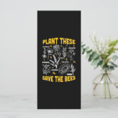 Beekeeper Gift | Plant These Save The Bees メニュー (スタンド正面)