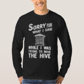 Beekeeper Hive Beekeing 3 Tシャツ (正面)