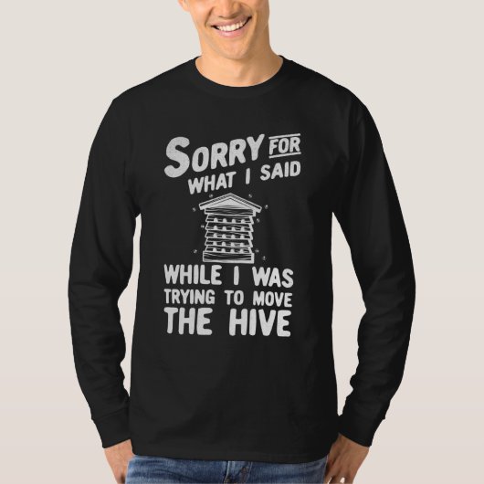 Beekeeper Hive Beekeing 3 Tシャツ (正面)