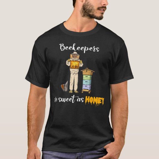 Beekeeper Shirt -おもしろい Bee Keeper Shirt, おもしろい Bee Tシャツ (正面)