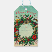 Beekeeping Christmas Gift Tag | Transfer Design ギフトタグ (裏面)