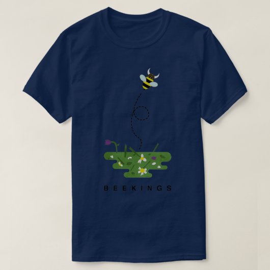 Beekings Tシャツ (デザイン正面)