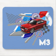 Beemer E30 M3のマウスのマット