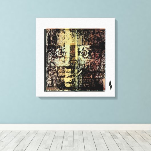 Been Here Before キャンバスプリント (インサイチュ (ウッドフロア))