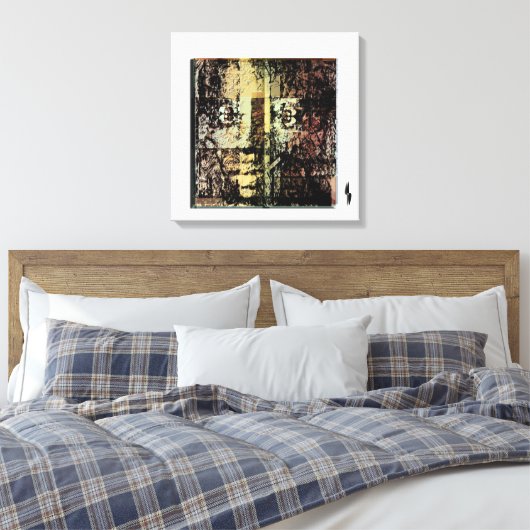 Been Here Before キャンバスプリント (インサイチュ (寝室))