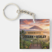 Been To Bali Indonesia Travel Souvenir Keychain キーホルダー (正面)