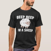 Beep Beep I'm A Sheep Costume For A Lamb Farmer Tシャツ (正面)