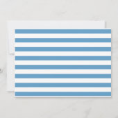 Beep Vroom woo飛行機の誕生日パーティーの写真 招待状 (裏面)