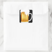 BEERが大好きな男のために、おもしろいビアギフト スクエアシール (バッグ)