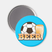 BEERとサッカー マグネット (正面/裏面)