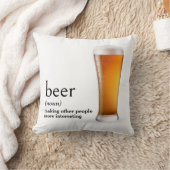 BEERの辞書の定義 クッション (ブランケット)