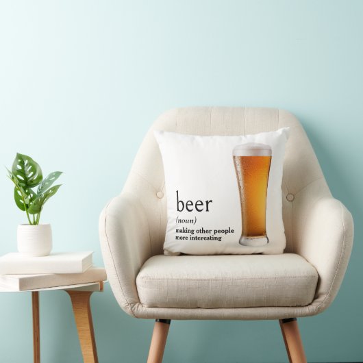 BEERの辞書の定義 クッション (椅子)