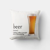 BEERの辞書の定義 クッション (正面)