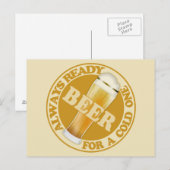 BEERカスタマイズ可能はがき ポストカード (正面/裏面)