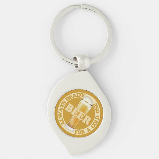 BEERキーチェーン キーホルダー (正面)