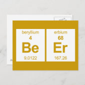 BeEr周期表 ポストカード (正面/裏面)