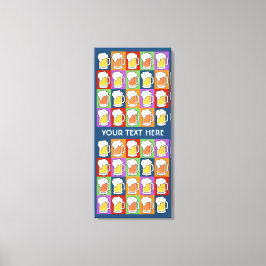 BEER ポップ・アートの Artカスタム canvas print キャンバスプリント