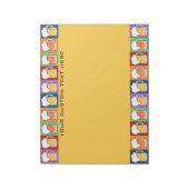 BEER ポップ・アートの Artカスタム notepad ノートパッド (回転)