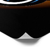 BEER – 茶色の白 ポスター (角)