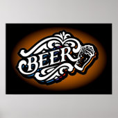 BEER – 茶色の白 ポスター (正面)