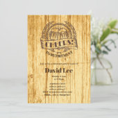 BEER，退職応援，招待 招待状 (スタンド正面)