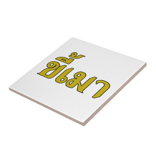 Beer Addict ☆ Kee Mao in Thai Language ☆ タイル (側面)