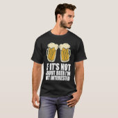 Beer  Alcohol  Beer drinking Tシャツ (正面フル)