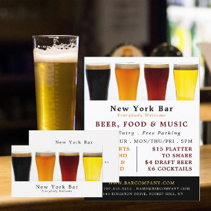 Beer & Ale Display, Pub/Brewery 広告's チラシ