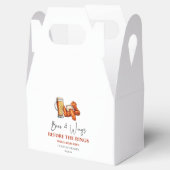 Beer and Wings Before The Rings Couples Shower フェイバーボックス (オープン)