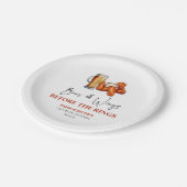 Beer and Wings Before The Rings Couples Shower ペーパープレート (アングル)