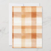 Beer Baby Is Brewing Fall Baby Shower  招待状 (裏面)