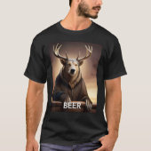 Beer Bear Deer Tシャツ (正面)