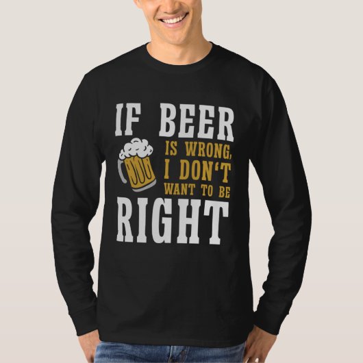 Beer Beer Brewer Brewery Drinker Beer Drinking Tシャツ (正面)