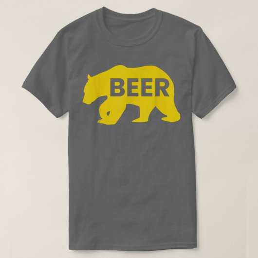 Beer Beers, Day, Alcoholic, Bears, Wild, Wildlife  Tシャツ (デザイン正面)