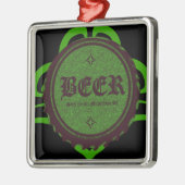 Beer Bottle Cap メタルオーナメント (左)
