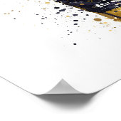 Beer Bottle Wall Art Print 'Lime' ポスター (角)