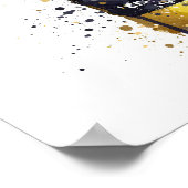 Beer Bottle Wall Art Print 'No Lime' ポスター (角)