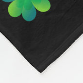 Beer Cake &amp; Shamrocks It's St Patrick Day &amp フリースブランケット (角)