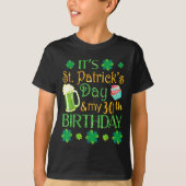 Beer Cake & Shamrocks It's St Patrick Day & Tシャツ (正面)