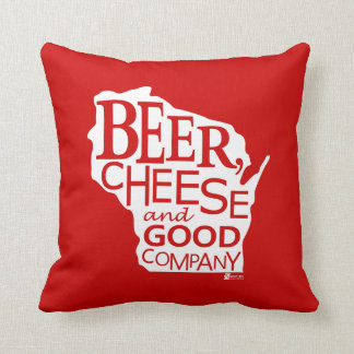 Beer Cheese & Good Company道化のDu Designs WI クッション