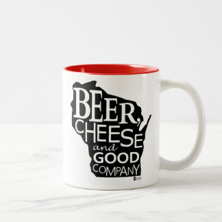 Beer Cheese & Good Company道化のDu Designs WI ツートーンマグカップ