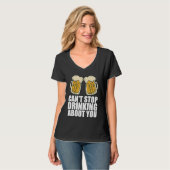 Beer Craft Beer Hops 1 Tシャツ (正面フル)