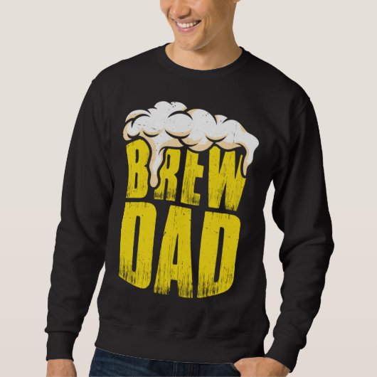 beer crafter beer dads crafting beer brewer 2 スウェットシャツ (正面)