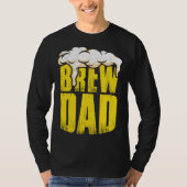 beer crafter beer  dads crafting beer brewer  2 tシャツ (正面)