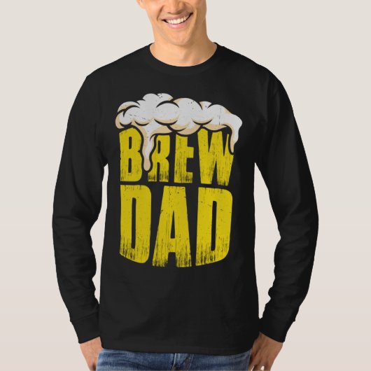 beer crafter beer dads crafting beer brewer 2 tシャツ (正面)