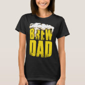 beer crafter beer  dads crafting beer brewer  2 tシャツ (正面)